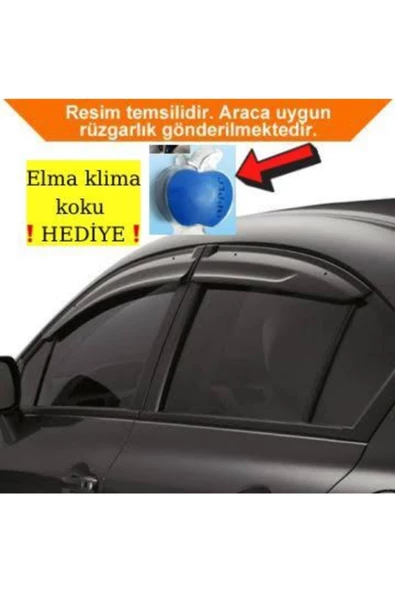 Renault Megane 1 Cam Rüzgarlığı 4'lü Takım ürün görseli 1