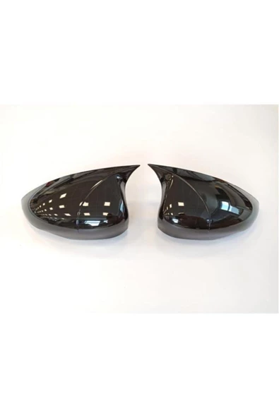 Ford Fiesta 2009-2017 Arası Yarasa Ayna Kapağı Batman Piano Black ürün görseli 1