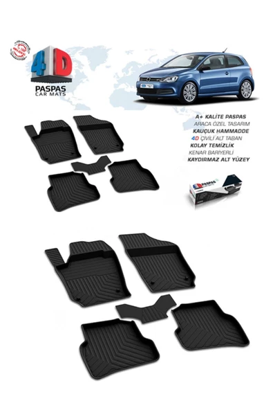 Volkswagen Polo Omsa 4d Paspas 2009 Ve Sonrası ürün görseli 1