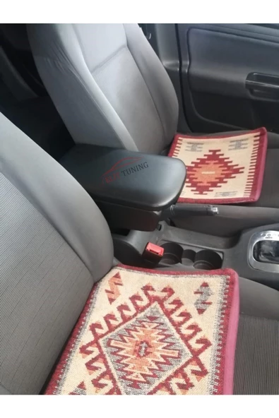 Vw Golf 5 Deri Kol Dayama Kolçak Siyah Özel Üretim Mdf ürün görseli 1