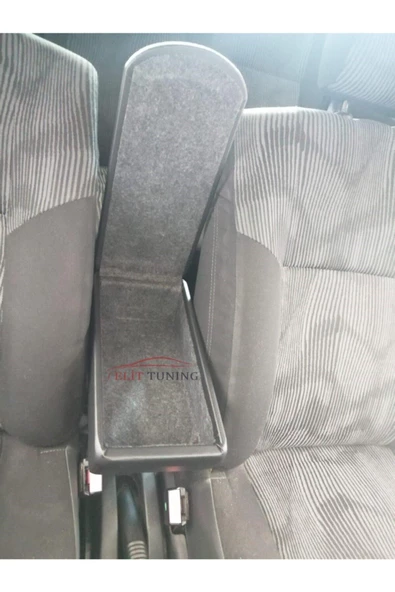 Dacia Logan Uyumlu Deri Kol Dayama Ak1 Kolçak Siyah Özel Üretim Mdf ürün görseli 1