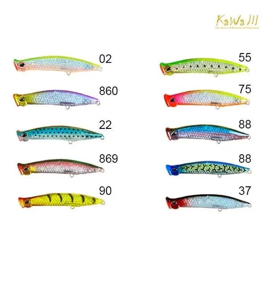 River Kawa Popping 3D 9cm 8gr Su Üstü Popper Yem  37 ürün görseli 1