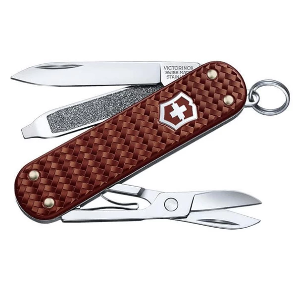 Victorinox VT 0.6221.4011G Classıc SD Alox 58MM Çakı,Kahve ürün görseli 1