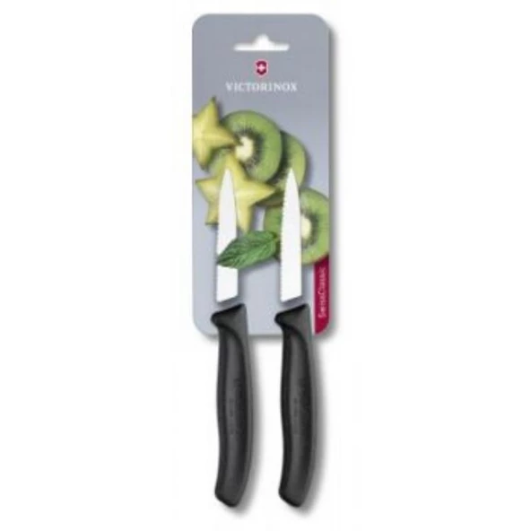 Victorinox VT 6.7633.B Soyma Bıçağı,SC 6CM Test,İkili Blisterli ürün görseli 1