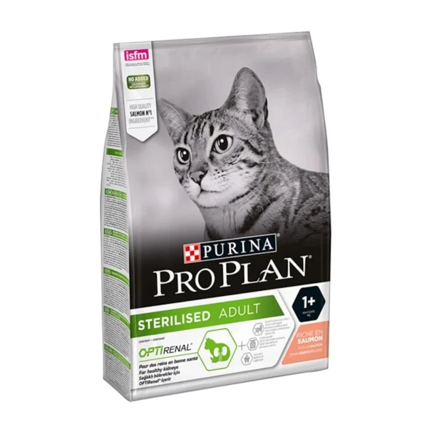 Pro Plan Sterilised Somonlu Kısırlaştırılmış Yetişkin Kedi Maması 10 KG ürün görseli 1