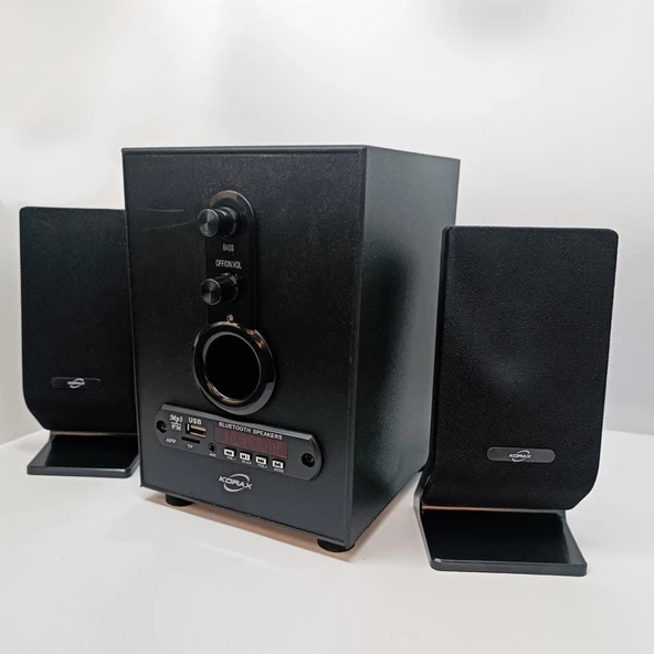 Korax 3101 Aux-Usb-sd-fm-bluetooth Destekli 1200w 2+1 Ses Sistemi ürün görseli 1