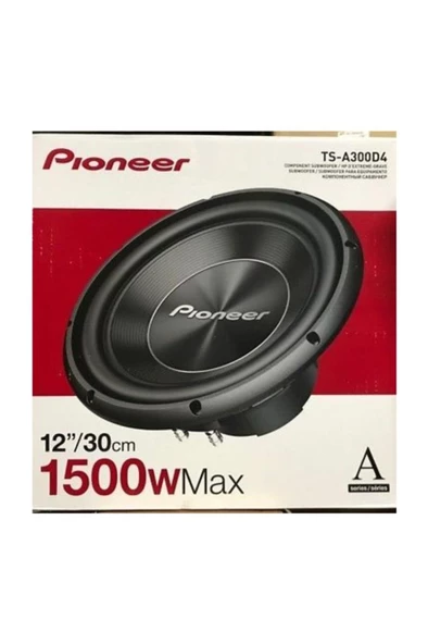 Pioneer Ts-a300d4 Çift Bobin Subwoofer 1500 Watt ürün görseli 1