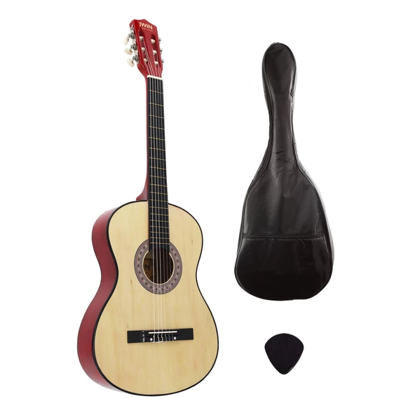 Jwin CG-3802 Klasik Gitar 38" (Kılıf + Pena) - Natural ürün görseli 1