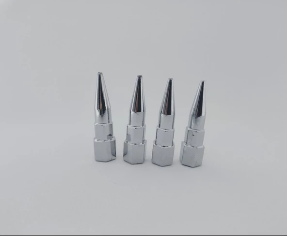 Sivri Mermi Sibop Kapağı Plastik 4lü Set - Resim 3