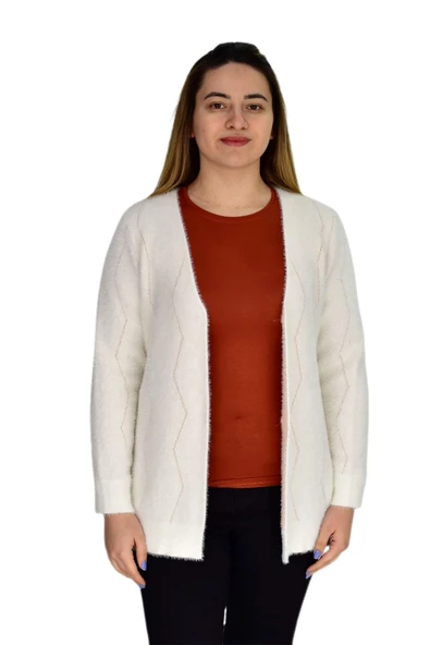 Kadın Yumoş Triko Hırka BGL-ST03359 - Resim 2