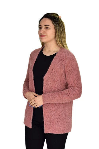 Kadın Yumoş Triko Hırka BGL-ST03359 - Resim 7