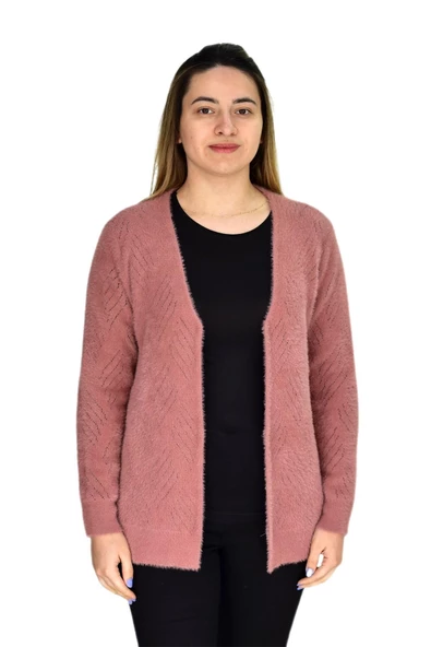 Kadın Yumoş Triko Hırka BGL-ST03359 - Resim 4