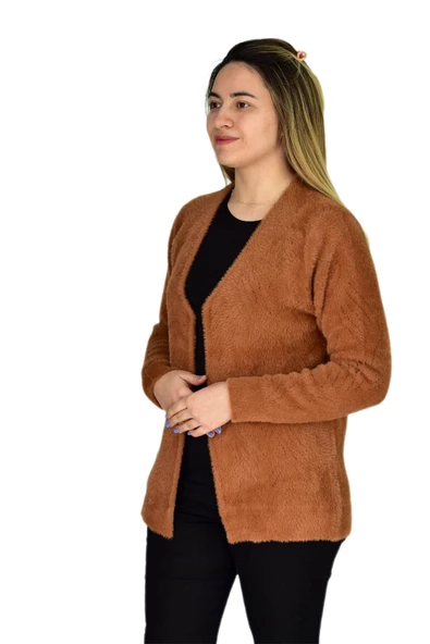Kadın Yumoş Triko Hırka BGL-ST03359 - Resim 8