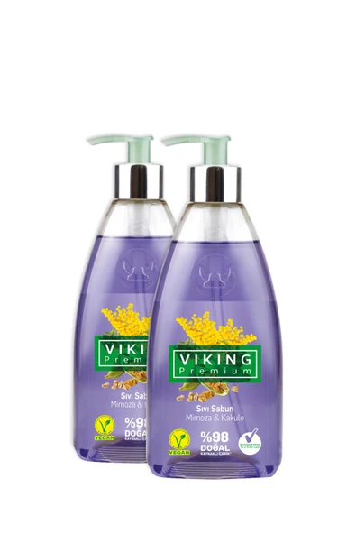 Viking Premium Sıvı Sabun Mimoza&Kakule 500 ml 2 Adet ürün görseli 1