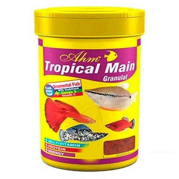 AHM Tropical Main Food 250 ml Balık Yemi ürün görseli 1