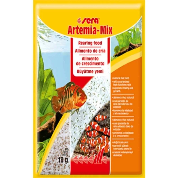 Sera Artemia mix 18 gr ürün görseli 1