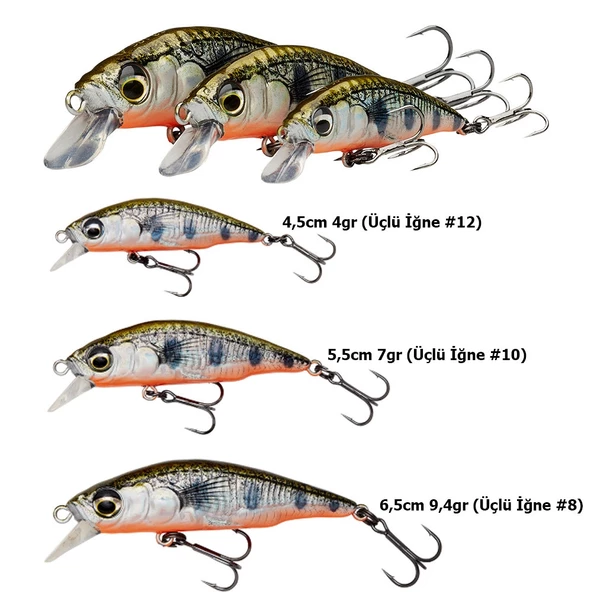 Savage gear 3D Sticklebait Twitch 6,5cm 9,4gr Maket Yem ürün görseli 1