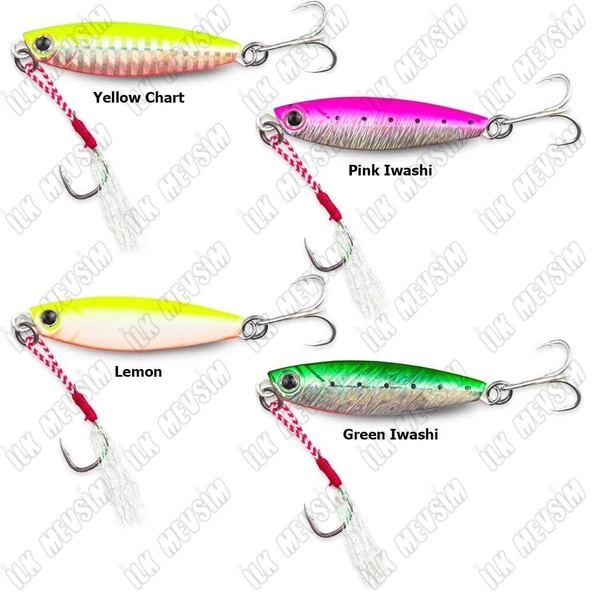 Fujin Iron Fish 7,2cm 30gr Jig Yem - Resim 2