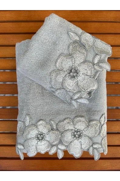gözde ikili el havlusu 50 × 90 ve 30 × 50 ürün görseli 1