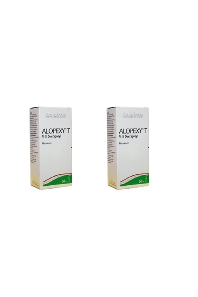 Alopexy T Deri Spreyi 60ml 2li Paket ürün görseli 1