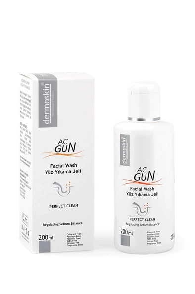 Dermoskin Acnegun Yüz Yıkama Jeli 200 ml ürün görseli 1