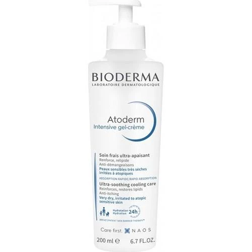 Bioderma Atoderm Intensive Gel-Creme 200 ml Yatıştırıcı Nemlendirici Jel Krem ürün görseli 1