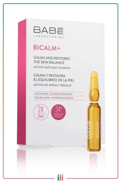 Babe Bicalm+ Ampul Yatıştırıcı Ve Onarıcı Etkili Konsantre Bakım 2x2ml ürün görseli 1