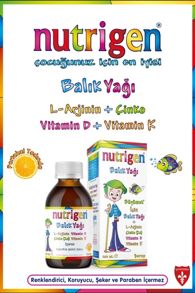 Nutrigen Balık Yağı Şurup 200 ml - Resim 2