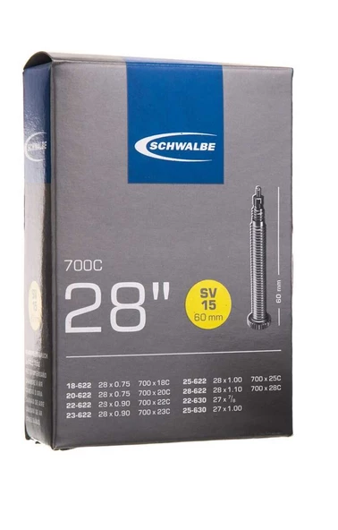 SCHWALBE 700x18-28C SV15 60MM PRESTA SİBOP İÇ LASTİK ürün görseli 1