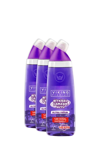 Viking Premium Ultra Çamaşır Suyu Misk 750 ml 3 Adet ürün görseli 1