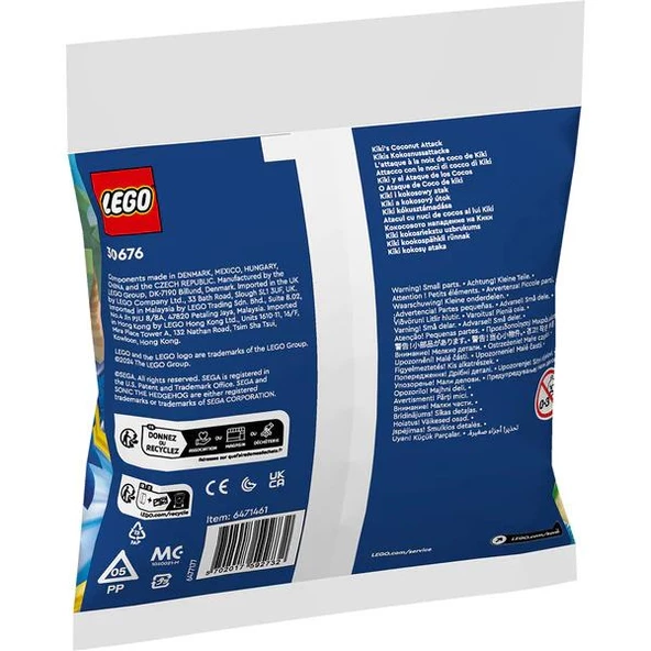 LEGO Sonic the Hedgehog 30676 Kiki's Coconut Attack - Resim 2