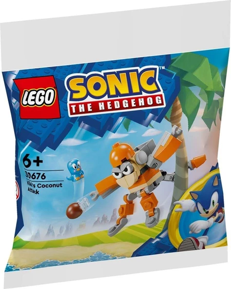 LEGO Sonic the Hedgehog 30676 Kiki's Coconut Attack ürün görseli 1