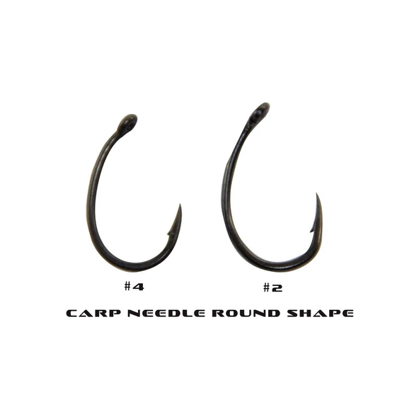 Bauer Carp Needle Round Sazan Kancası 10'lu Paket ürün görseli 1