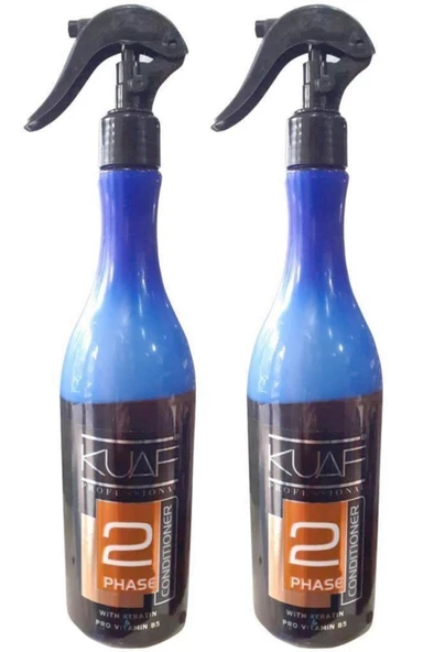 Conditioner Çift Fazlı Fön Suyu 400 ml. 2'li-keratin Ve Pro Vitamin B5-sarı ürün görseli 1
