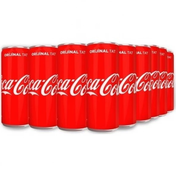 Coca Cola Kutu 330 ml 24'lü - Resim 2