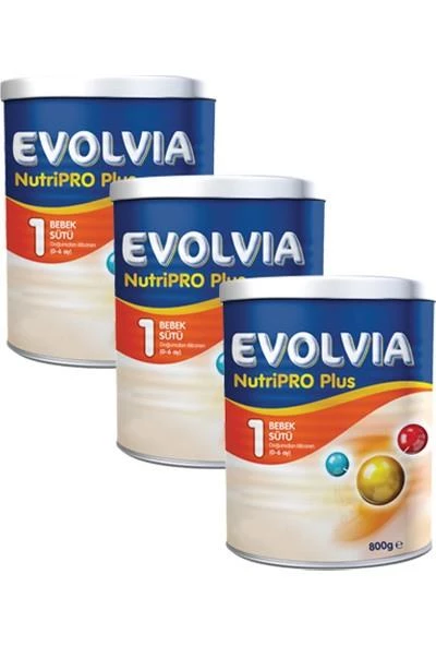 Evolvia NutriPro PLUS 1 Bebek Maması 800 gr x 3 Adet ürün görseli 1