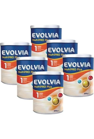 Evolvia NutriPro PLUS 1 Bebek Maması 800 gr x 6 Adet ürün görseli 1