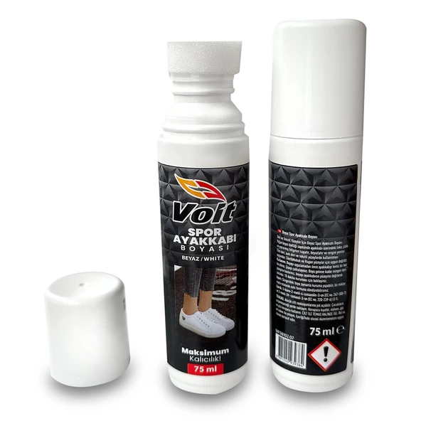 VOİT BEYAZ SPOR LİKİT BOYA 75 ML - Resim 3