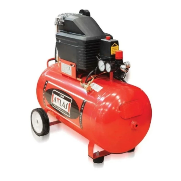Attlas Hava Kompresör 50 LT 2 HP HK2050 - Resim 2