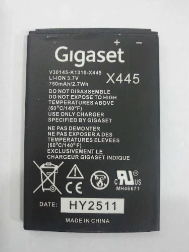Gigaset X445 Batarya V30145-K1310-X445 3.7V 750mAh Li-Ion Telsiz Telefon Bataryası ürün görseli 1