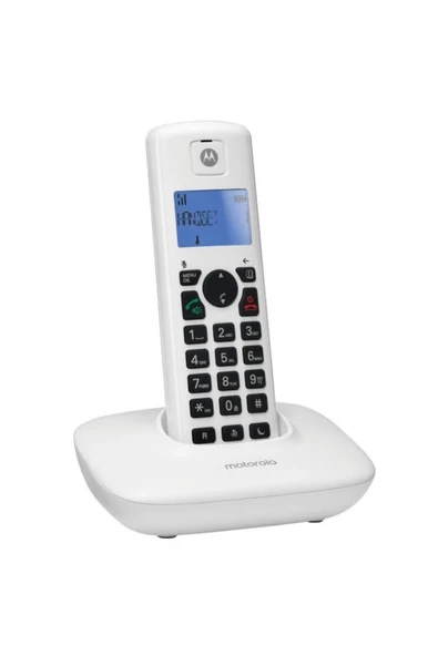 Motorola T401+ Handsfree Dect Telsiz Telefon Beyaz ürün görseli 1