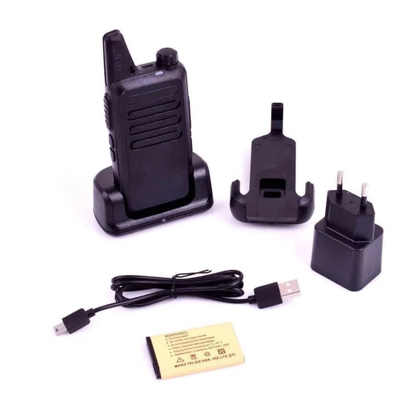 Çaycı Telsizi Tekli Paket Kulaklık Hediyeli Full Set ürün görseli 1