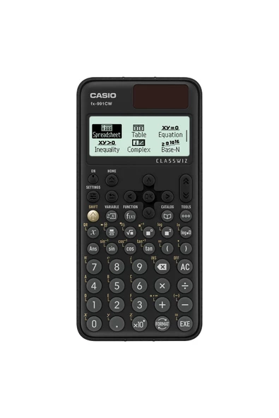 Casio FX-991CW Siyah ClassWiz 552 Fonksiyonlu Bilimsel Hesap Makinesi – Türev İntegral Matris Denklem Çözme ürün görseli 1