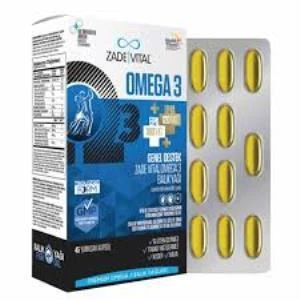 Zade Vital Omega 3 Balık Yağı Premium 45 Kapsül ürün görseli 1