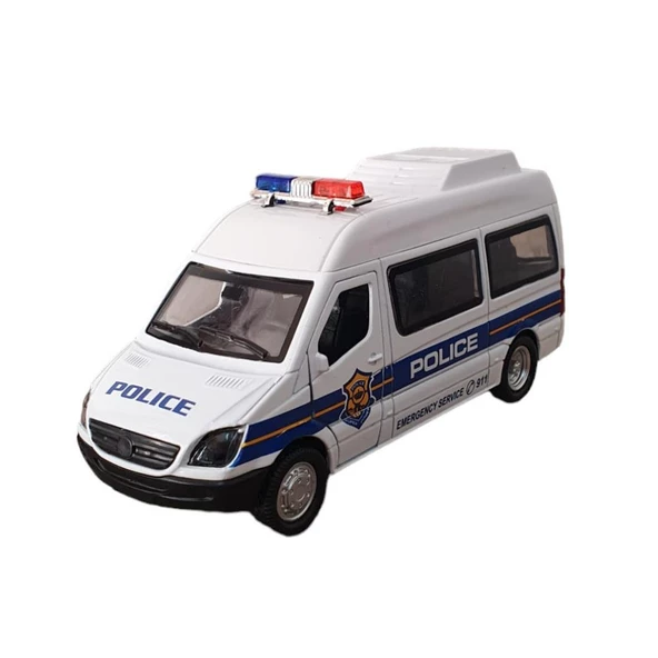 Sesli Işıklı Çek Bırak Polis Set - FY5058SABC-12D - Resim 2