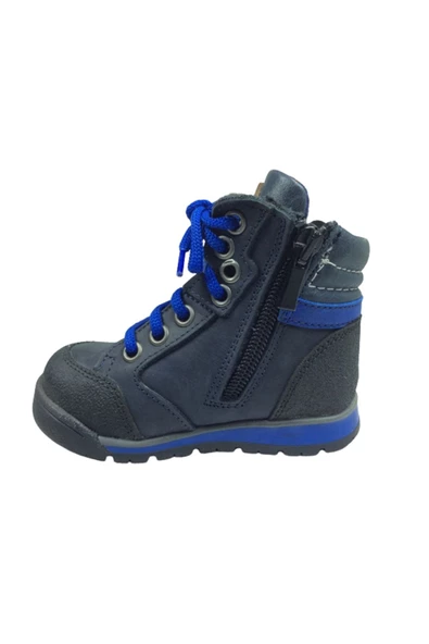 Tedistyle Erkek Bebek Lacivert Ortopedik Bot - Resim 3