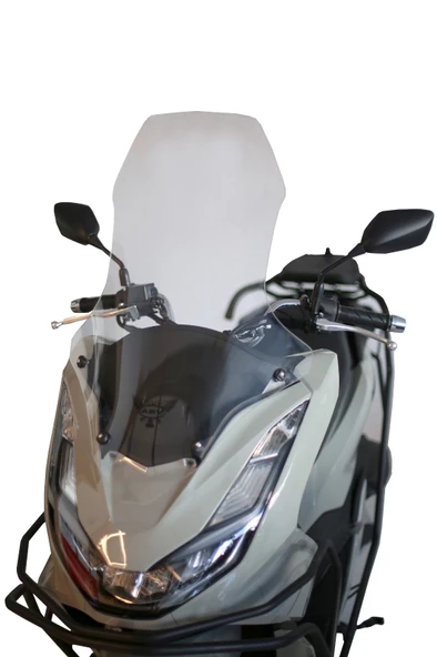 ABV Honda PCX Şeffaf Tur Camı 79x57 cm (21-24) + Bağlantı Ekipmanı ürün görseli 1