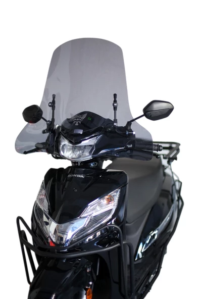 ABV Honda Aktiva El Korumalı Füme Tur Camı 59x72.5 cm (23-25) + Bağlantı Ekipmanı ürün görseli 1