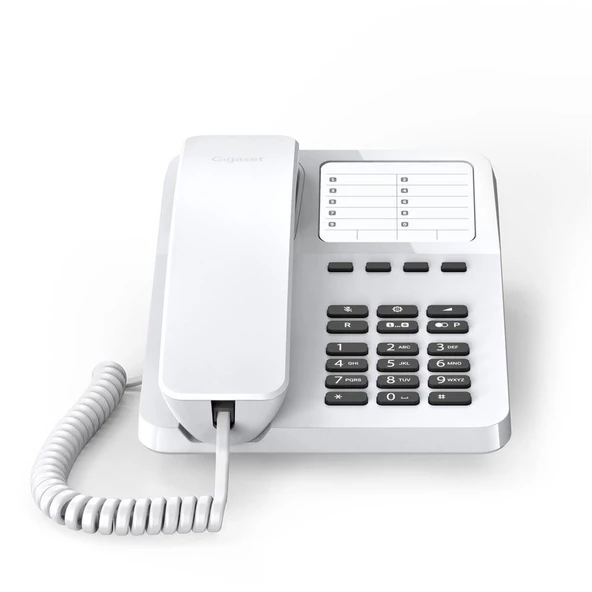 Gigaset DESK 400 Beyaz Masaüstü Telefon ürün görseli 1