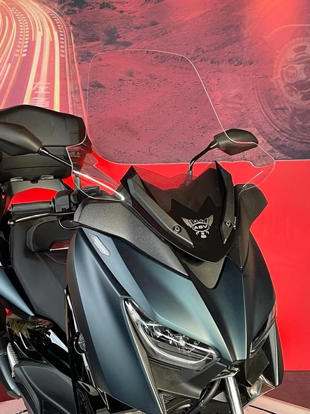 ABV Yamaha X-Max Şeffaf Tur Camı 64x57.5 cm (17-23) ürün görseli 1